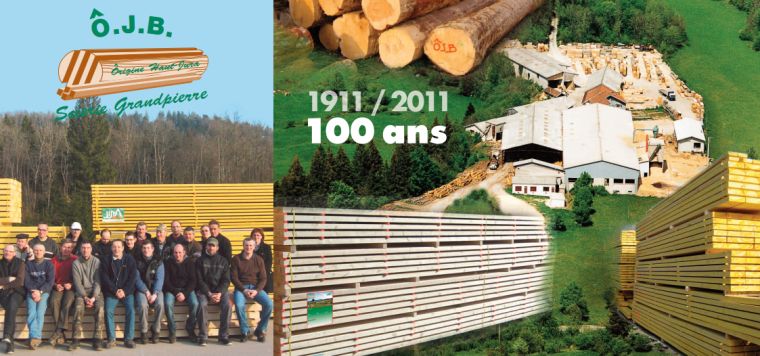 Centenaire de la scierie Grandpierre (Haut-Jura)